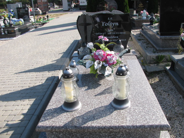 Grób Wiesława Foltyn